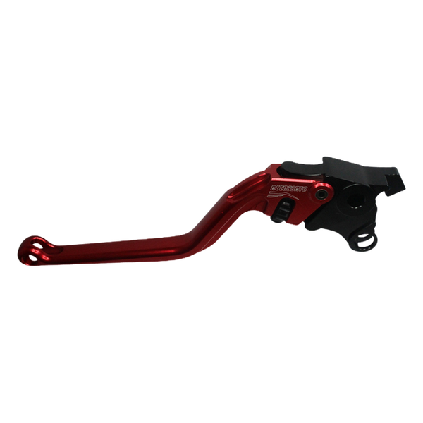 Accossato clutch lever ESS014 with red blade and black hub for Suzuki GSX1300R HAYABUSA (1999-2020)