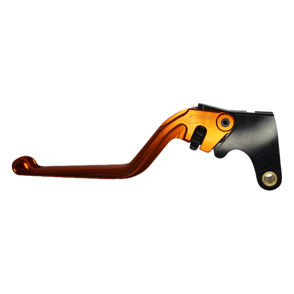 Accossato clutch lever ESS035 with orange blade and black hub for Suzuki GSX-R 750 (2006-2021)
