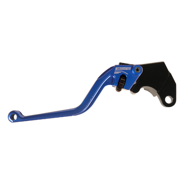 Accossato clutch lever ESS248 with blue blade and black hub for Suzuki SV650 (2016-2022)