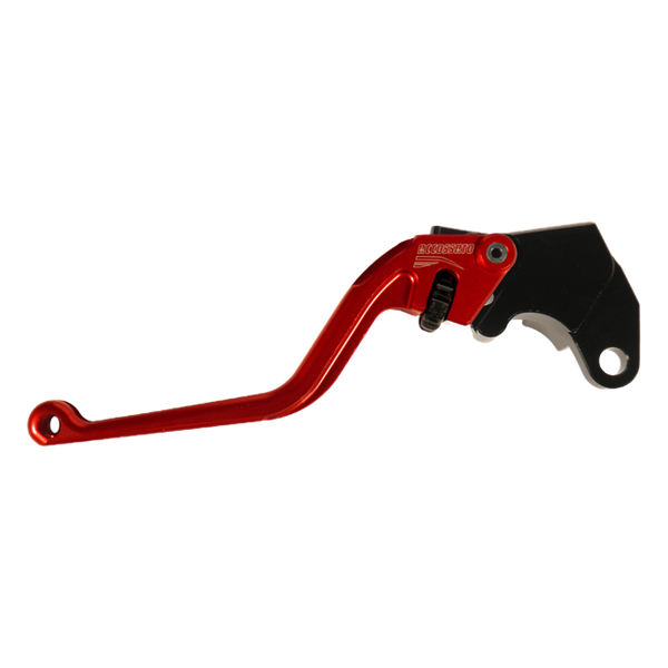 Accossato clutch lever ESS248 with red blade and black hub for Suzuki GSX250R (2017-2020)