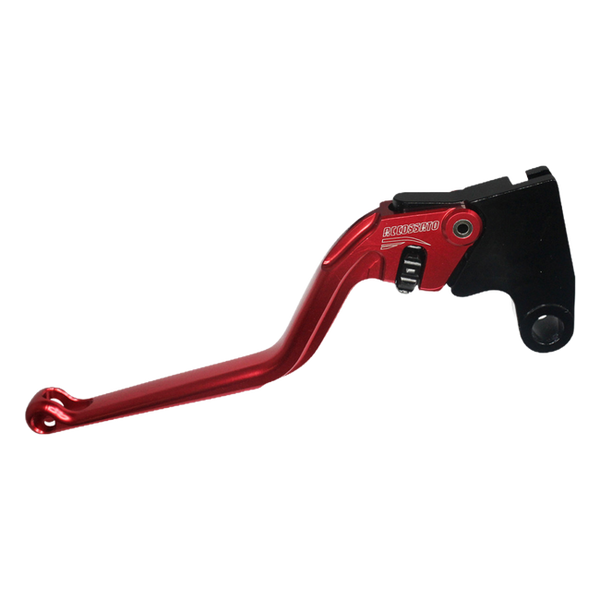 Accossato clutch lever EST333P with red blade and black hub for Triumph SCRAMBLER 1200XE (2019)