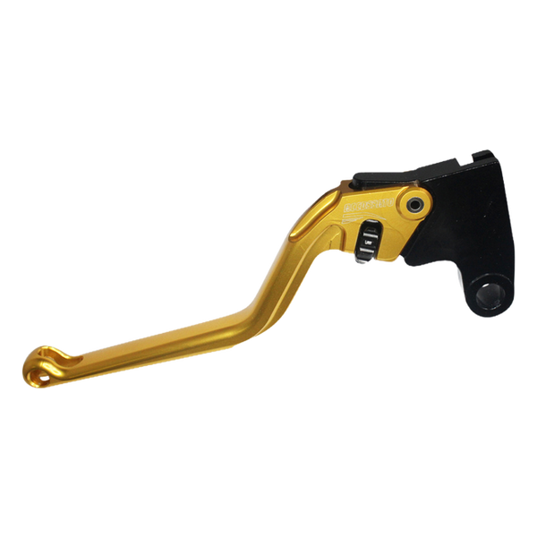 Accossato clutch lever EST333P with gold blade and black hub for Triumph BONNEVILLE T120 BLACK (2016-2019)