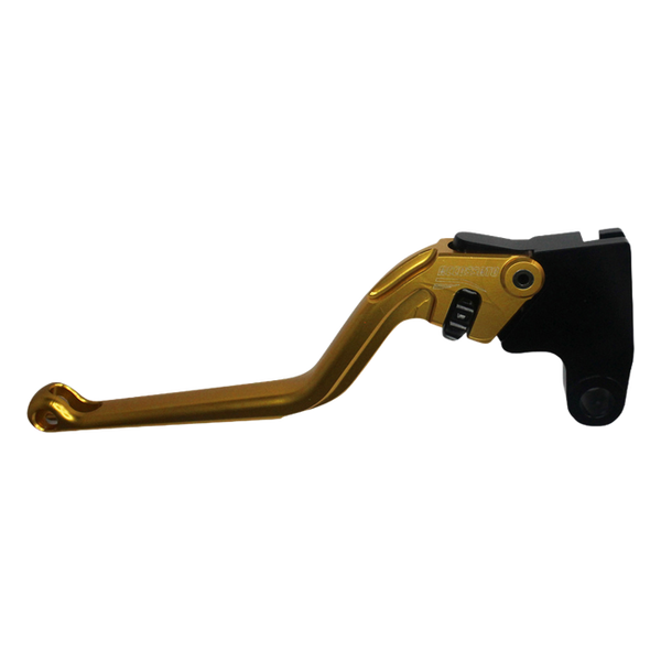 Accossato clutch lever EST333 with gold blade and black hub for Triumph BONNEVILLE SE (2006-2015)