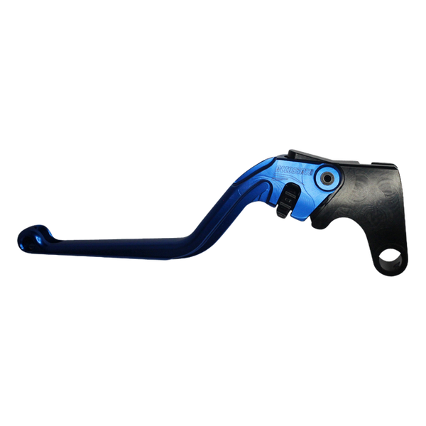 Accossato clutch lever ESY688 with blue blade and black hub for Yamaha XJ6 (2009-2016)
