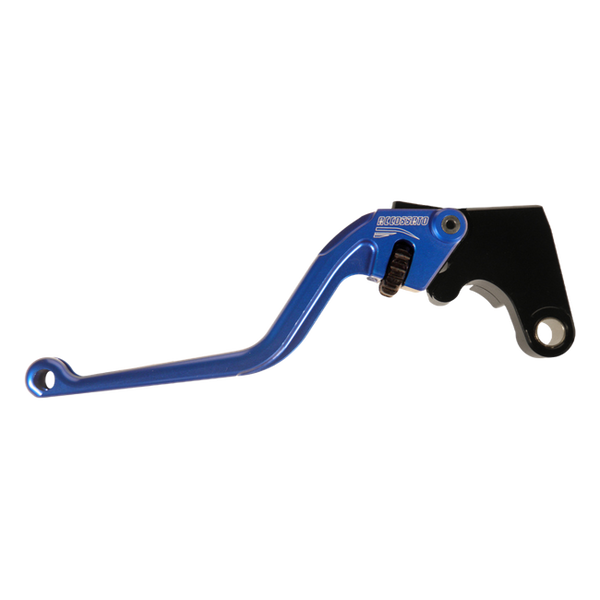 Accossato clutch lever ESY688H with blue blade and black hub for Honda XL750 TRANSALP (2023-2025)
