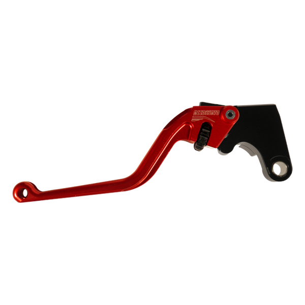 Accossato clutch lever ESY688H with red blade and black hub for Honda CB750 HORNET (2023-2026)