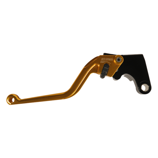 Accossato clutch lever ESY688H with gold blade and black hub for Honda CB1000 HORNET (2025)