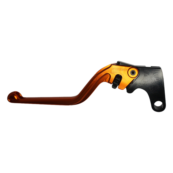 Accossato clutch lever ESY688 with orange blade and black hub for Yamaha FJR1300A (2014-2016)