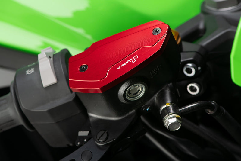 LighTech FBC16 anodised Ergal aluminium front brake reservoir cap for Kawasaki ZX-4 RR