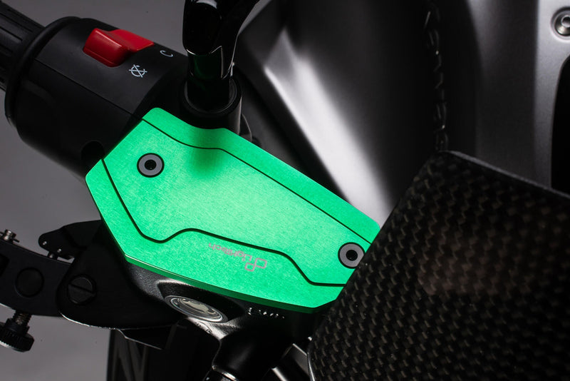 LighTech FBC16 anodised Ergal aluminium front brake reservoir cap for Kawasaki ZX-4 RR