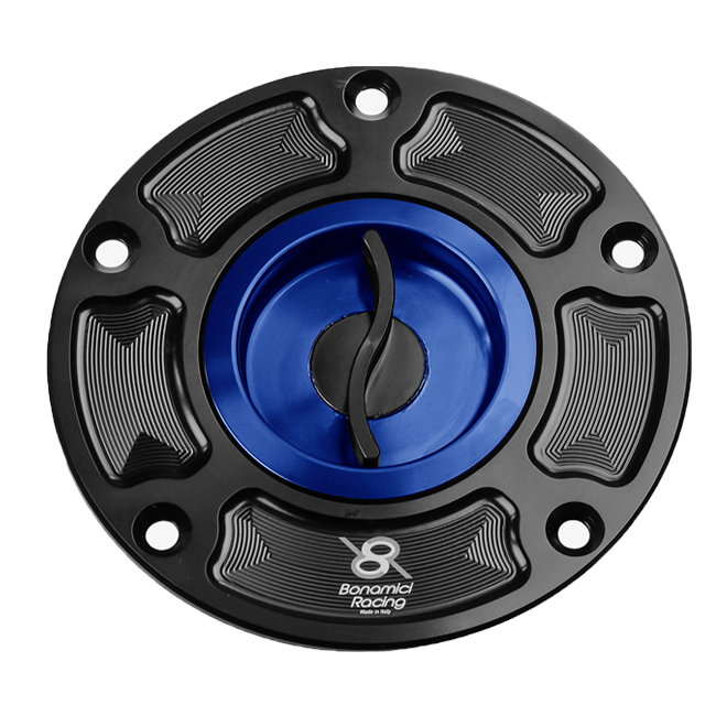 Bonamici Racing FC030 quick-release fuel cap for Aprilia RSV4 and RSV4 1100