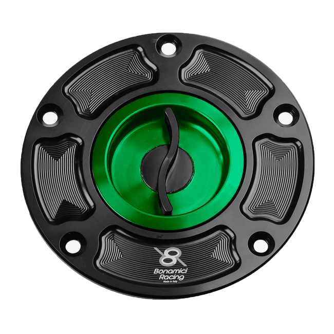 Bonamici Racing FC030 quick-release fuel cap for Aprilia RSV4 and RSV4 1100