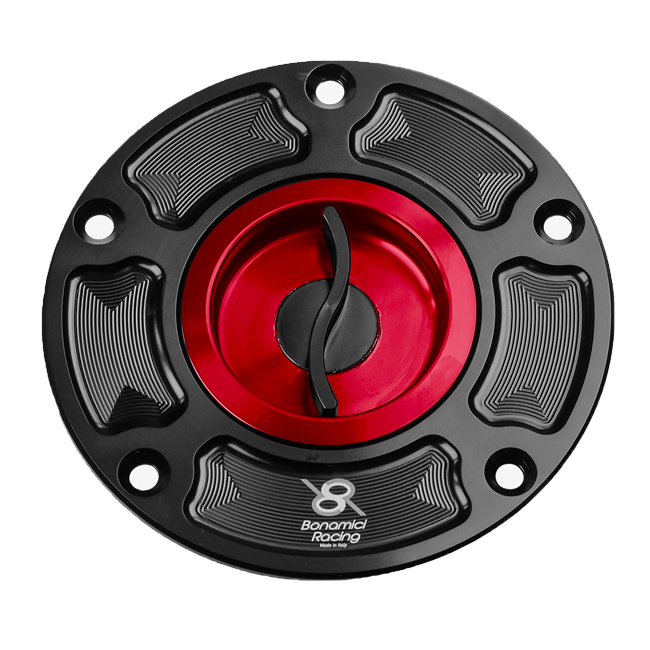 Bonamici Racing FC030 quick-release fuel cap for Aprilia RSV4 and RSV4 1100