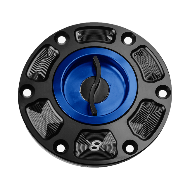 Bonamici Racing FC090 quick-release fuel cap for MV Agusta F3 675/800 in anodised finish