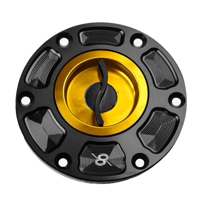 Bonamici Racing FC090 quick-release fuel cap for MV Agusta F3 675/800 in anodised finish