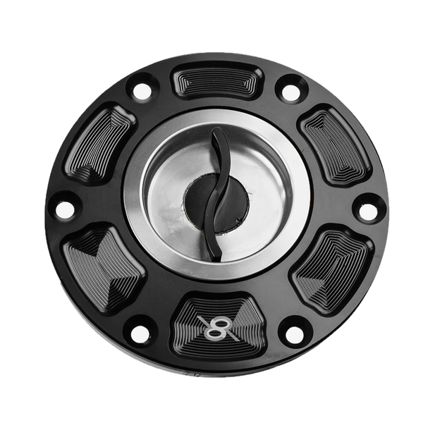 Bonamici Racing FC090 quick-release fuel cap for MV Agusta F3 675/800 in anodised finish