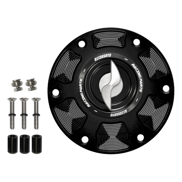 Accossato fuel tank cap FC101 for Aprilia RS 457, with silver pin