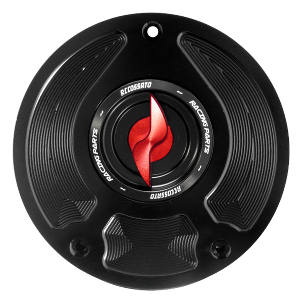 Accossato fuel tank cap FC109 for Honda CB 1000 R RA, with red pin