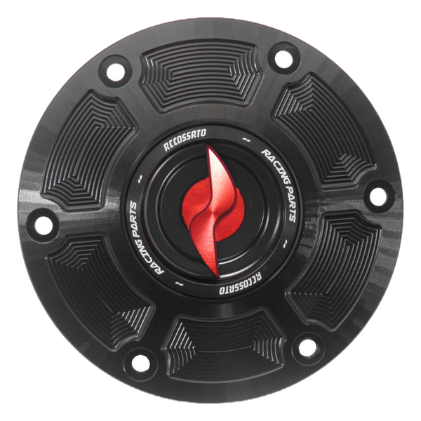 Accossato fuel tank cap FC116 for KTM 1290 SUPERDUKE R, with red pin