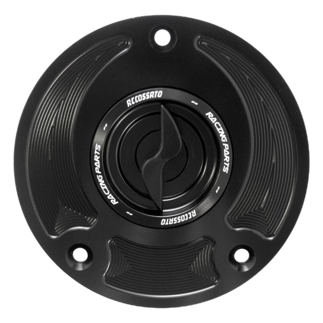 Accossato fuel tank cap FC122 for Suzuki DL1000 V-STROM, with black pin