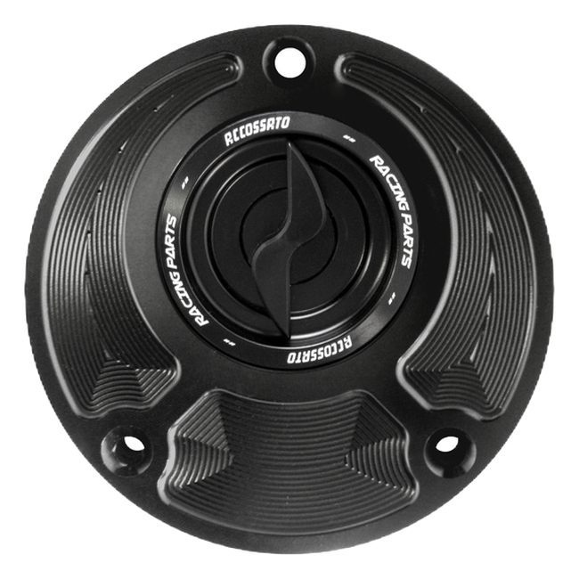 Accossato fuel tank cap FC124 for Yamaha MT-09, with black pin