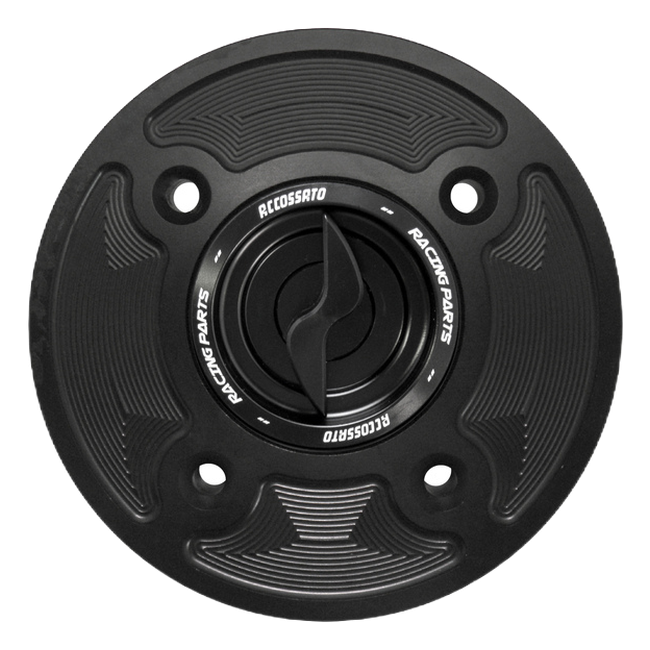 Accossato fuel tank cap FC126 for Kawasaki VERSYS 1000 SE, with black pin