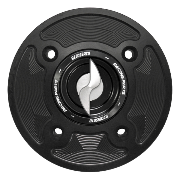 Accossato fuel tank cap FC126 for Kawasaki Z650, with silver pin