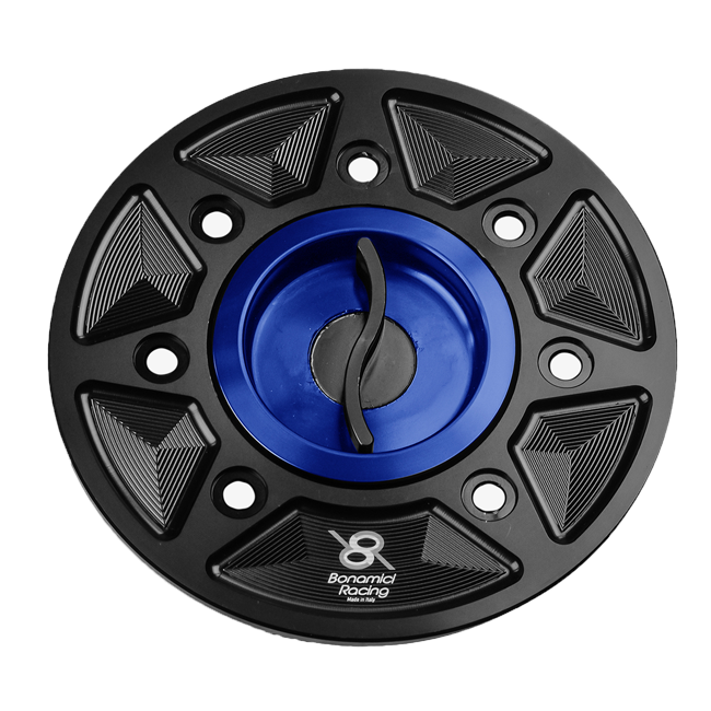 Bonamici Racing FC170 quick-release fuel cap for Kawasaki ZX-4RR 2023-2026