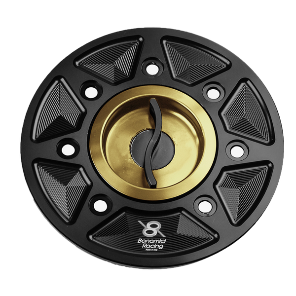 Bonamici Racing FC170 quick-release fuel cap for Kawasaki ZX-4RR 2023-2026