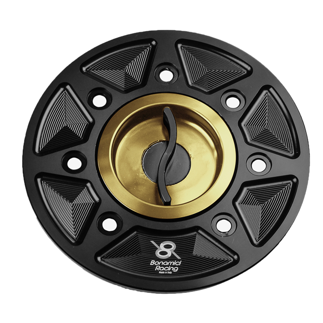 Bonamici Racing FC170 quick-release fuel cap for Kawasaki ZX-4RR 2023-2026