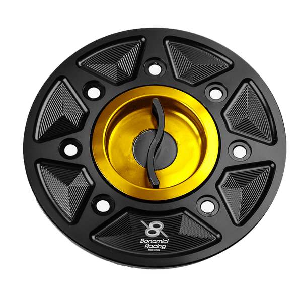 Bonamici Racing FC170 quick-release fuel cap for Kawasaki ZX-10R/RR 2021-2026