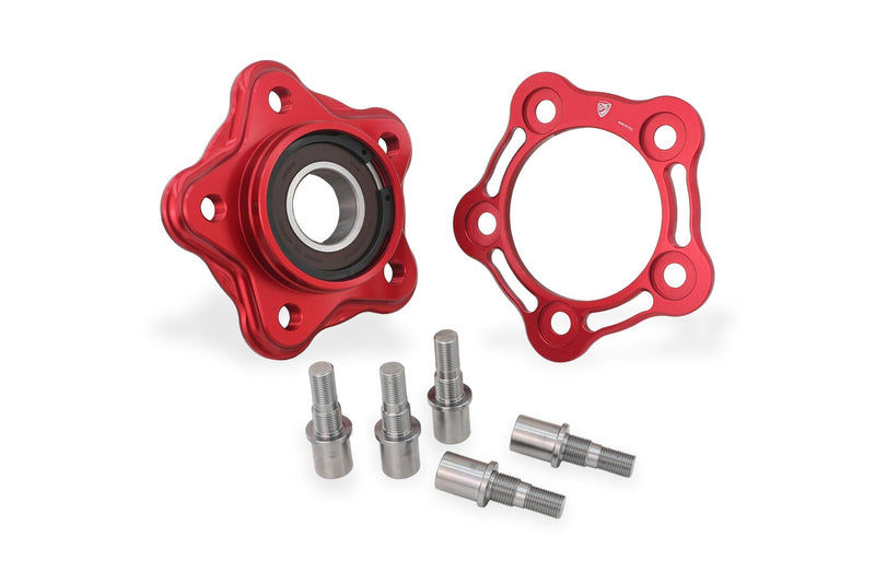 CNC Racing FC253 rear sprocket carrier for Ducati Panigale V4 V4S V4R 2025-2026 anodised billet aluminium