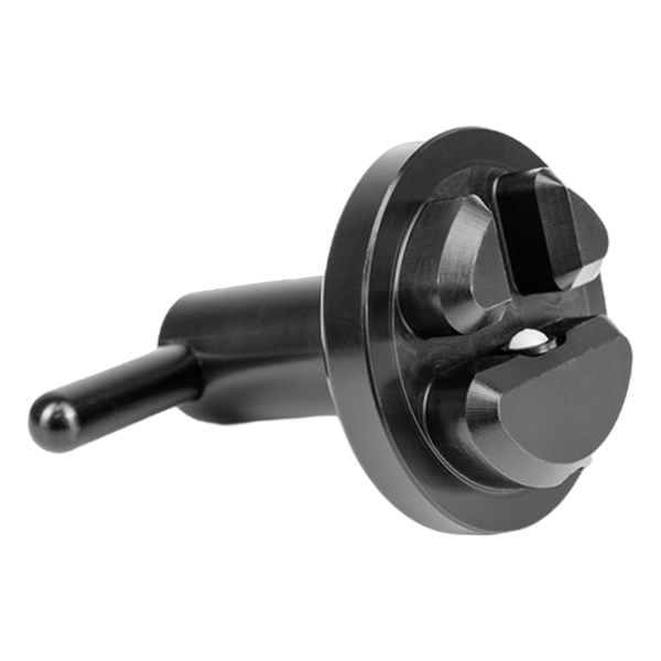 Gilles FCAP-TOOL-01-B, underside with the lugs that engage the cap