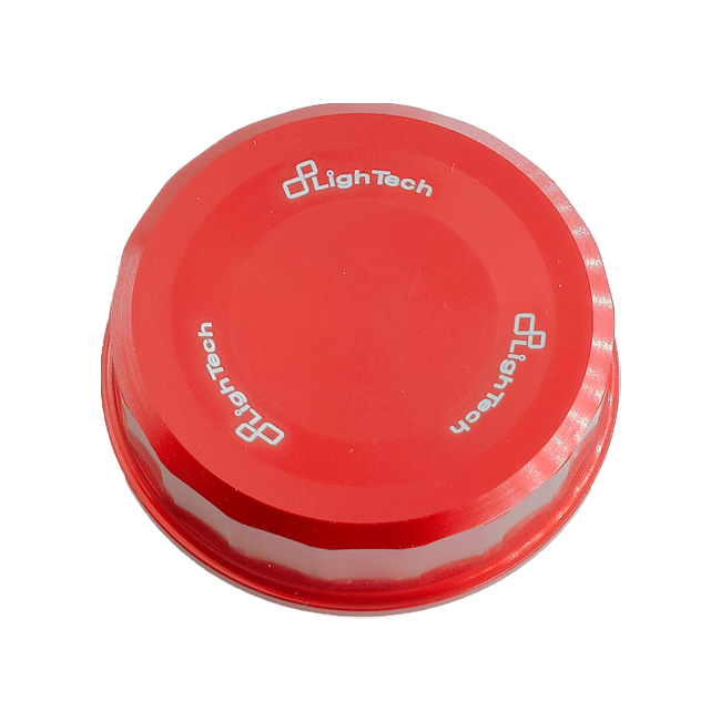 LighTech FBC06 front brake fluid reservoir cap for Honda CBR 1000 RR-R SC82 in anodised aluminium