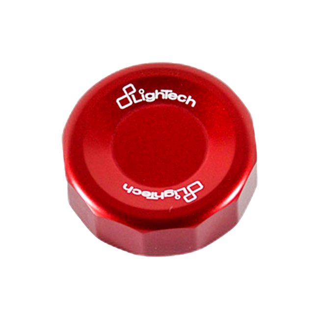 LighTech FFC03 CNC aluminium rear brake reservoir cap for Aprilia RS 660