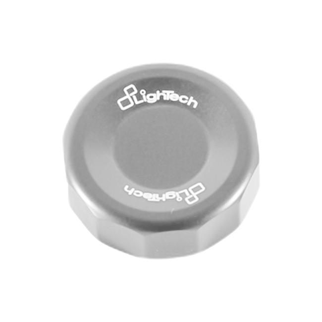 LighTech FFC03 CNC aluminium rear brake reservoir cap for Aprilia RS 660