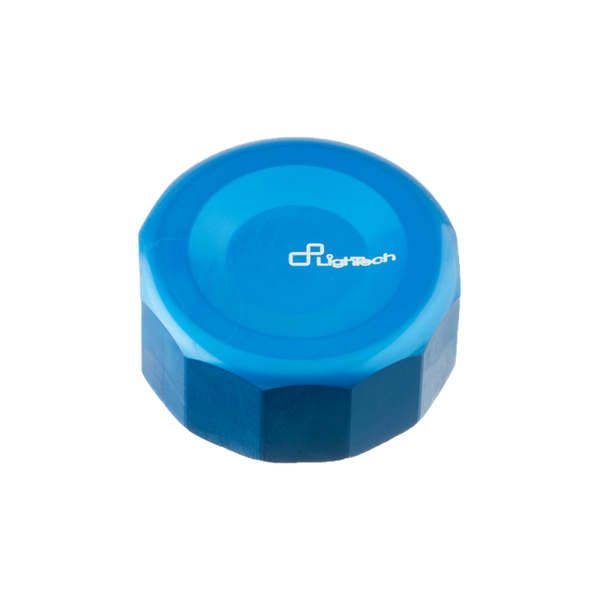 LighTech FFC05 rear brake reservoir cap for Yamaha YZF-R7 in anodised aluminium