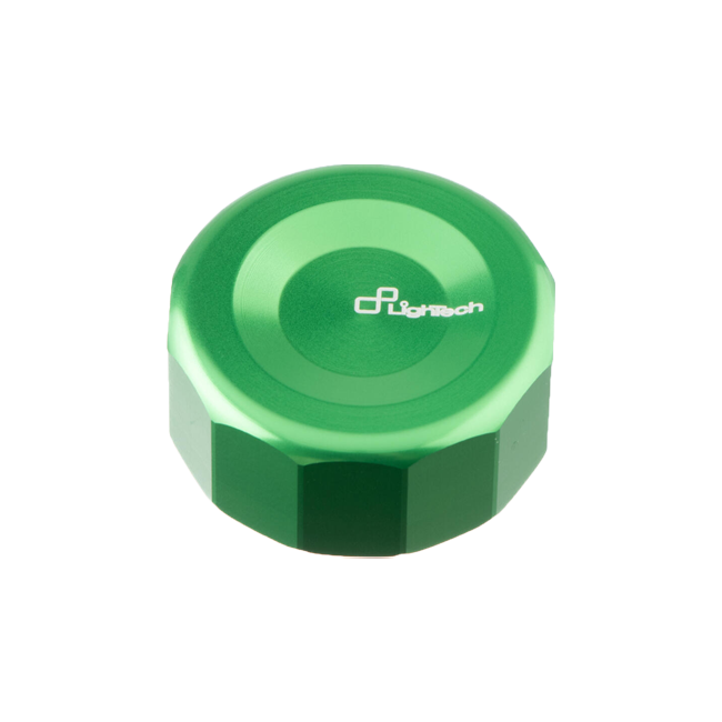 LighTech FFC05 anodised aluminium rear brake fluid reservoir cap for Triumph Daytona 675