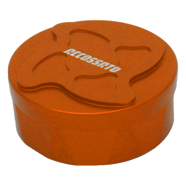 Accossato clutch master cylinder cover FP007 for Ducati MULTISTRADA 1200, orange version