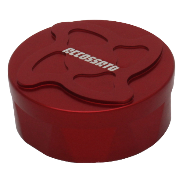 Accossato clutch master cylinder cover FP007 for Ducati MULTISTRADA 950, red version