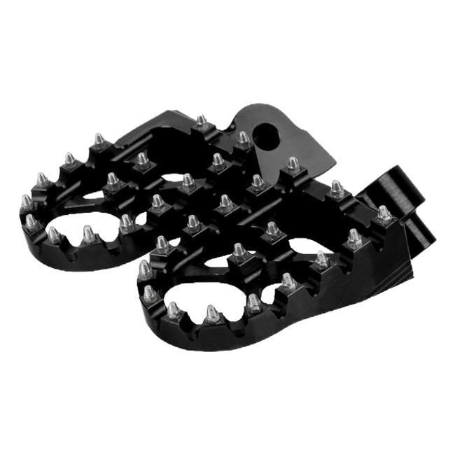 Accossato off-road footpegs FR793 for Yamaha WR450F, black version