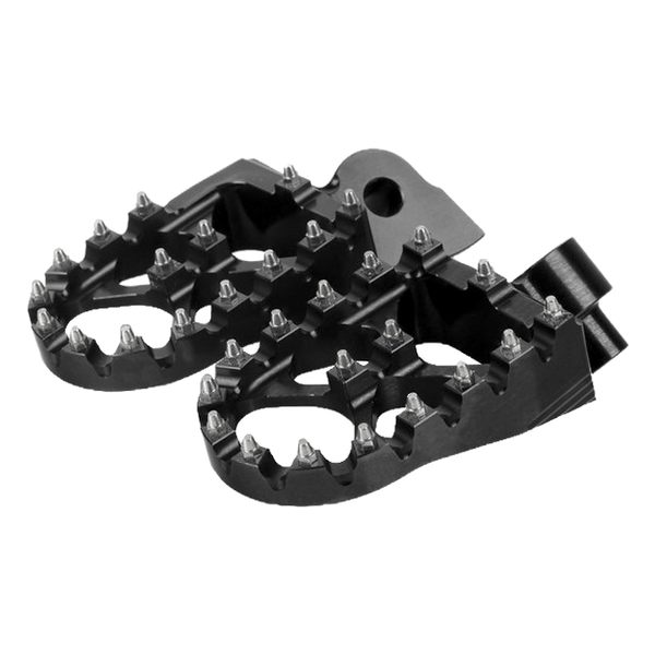 Accossato off-road footpegs FR793 for Yamaha WR450F, titanium version