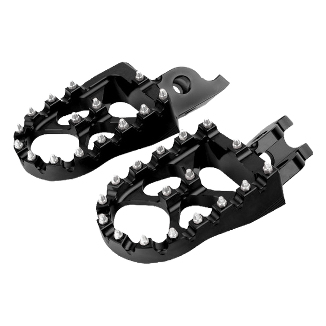 Accossato off-road footpegs FR795 for Husqvarna FE 250, black version