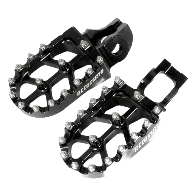 Accossato off-road footpegs FR809 for Husqvarna FE 501, black version