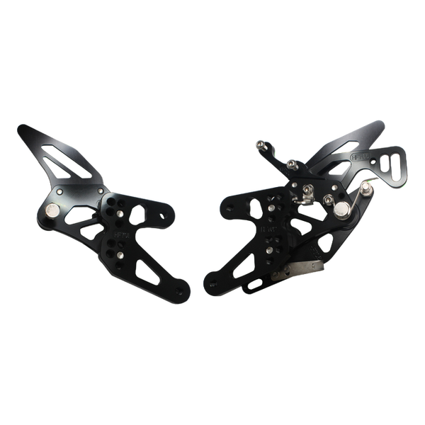 Accossato rearsets FT052 for BMW S1000R, all black version