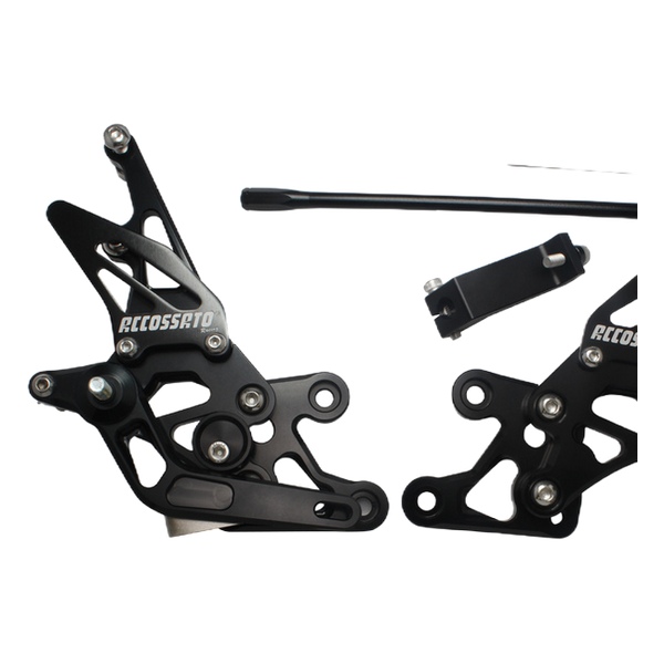 Accossato rearsets FT085 for Yamaha FZ1 FAZER, all black version