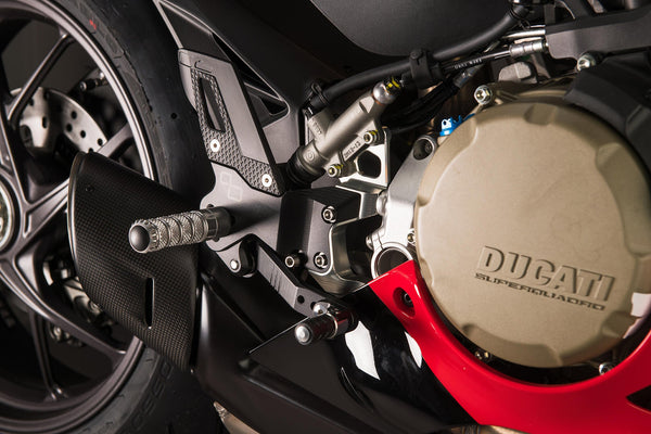 LighTech FTRDU014 track rearsets GP-shift for Ducati Panigale 1199 S R