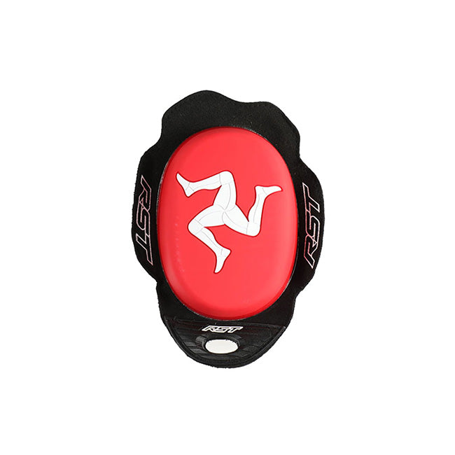 RST Flag Series Manx Red Isle of Man knee sliders 101947