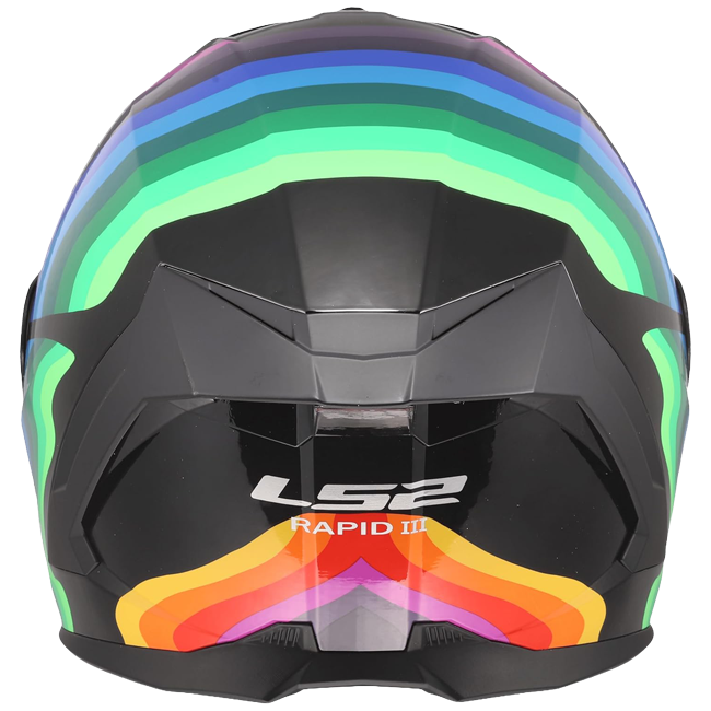 LS2 FF820 Rapid III Helmet – Flow Black Multi