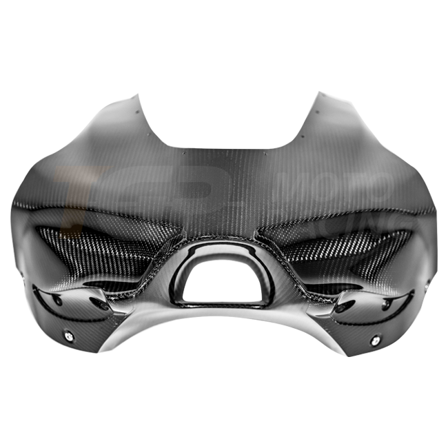 AP Carbon Line 200g carbon front fairing mask for Ducati Panigale V4 R 2026